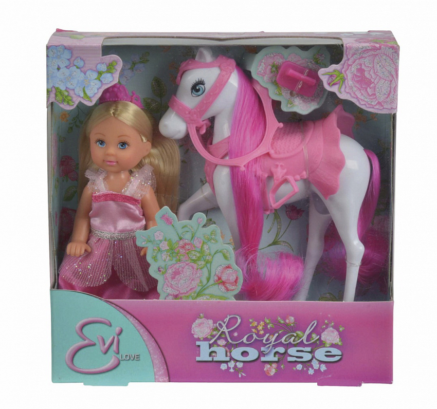 Кукла Еви на лошади  